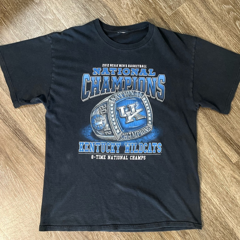 Kentucky Wildcats 2012 Championship Black Graphic T-Shirt